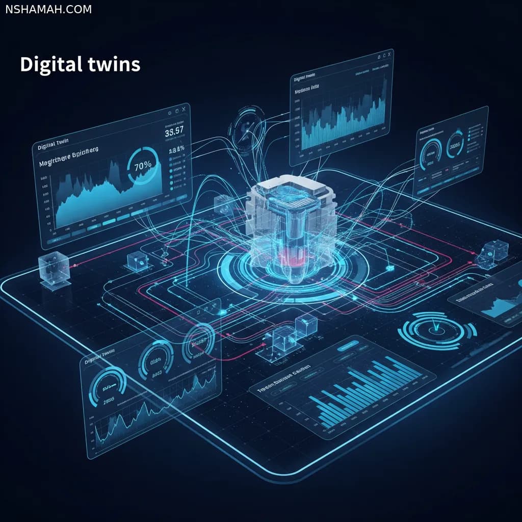 التوائم الرقمية: ثورة الذكاء الاصطناعي من المصنع الذكي إلى المدن المستقبلية والتوائم البشرية التوائم الرقمية: ثورة الذكاء الاصطناعي من المصنع الذكي إلى المدن المستقبلية والتوائم البشرية