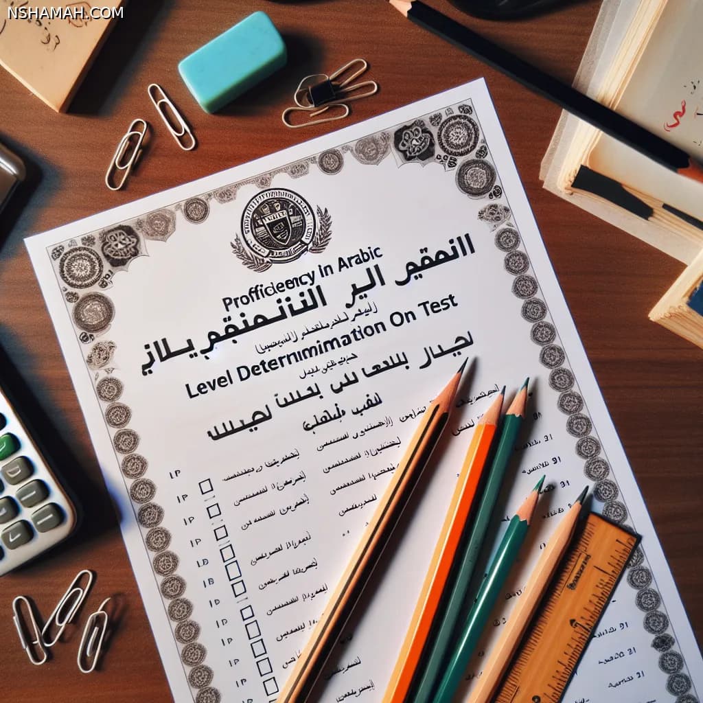 إتقان العربية: اختبار تحديد المستوى للجامعة الهاشمية إتقان العربية: اختبار تحديد المستوى للجامعة الهاشمية