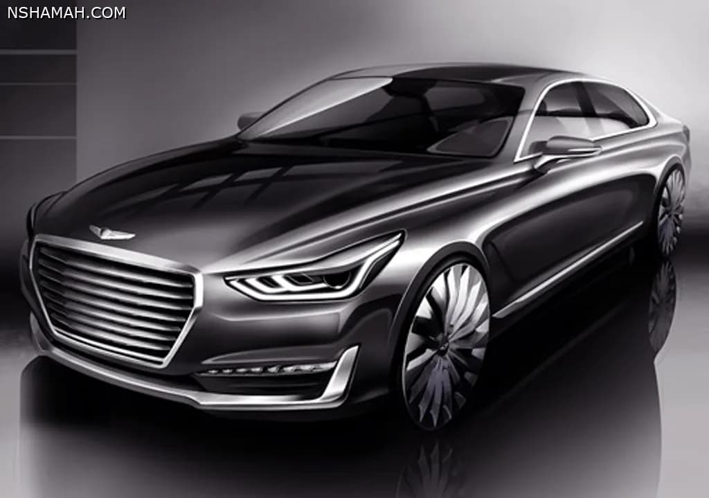 هيونداي تكشف عن تصميمات الـ "G 90" هيونداي تكشف عن تصميمات الـ "G 90"