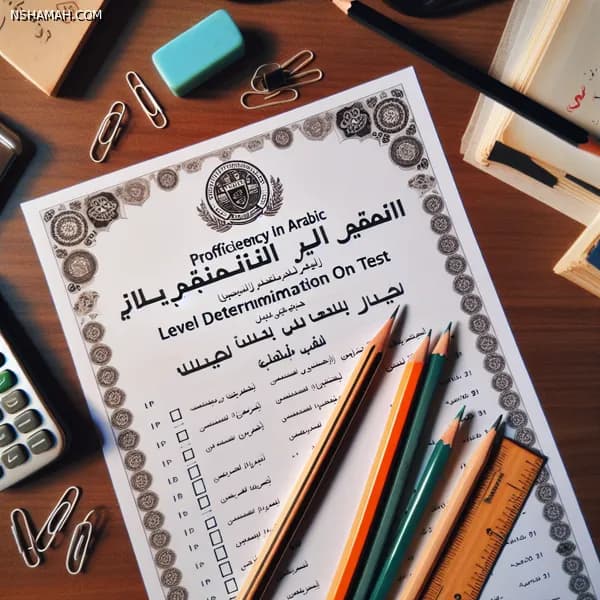 إتقان العربية: اختبار تحديد المستوى للجامعة الهاشمية إتقان العربية: اختبار تحديد المستوى للجامعة الهاشمية
